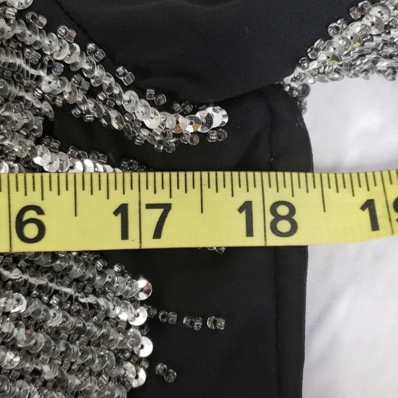 Vintage Oleg Cassini Sexy Sequin Top Stage S EUC - Picture 12 of 15